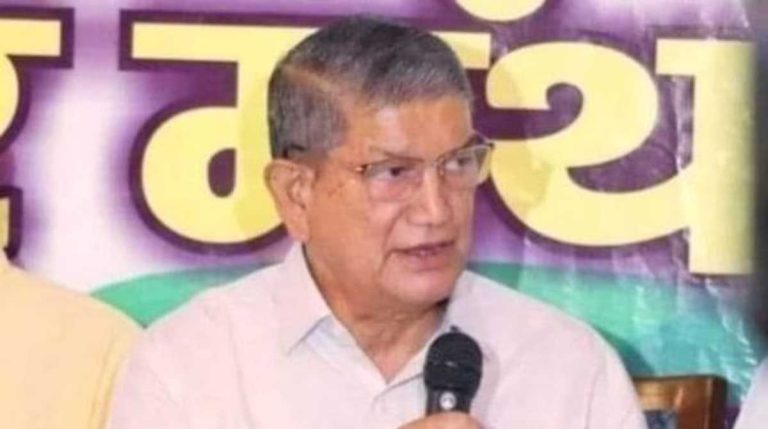वरिष्‍ठ कांग्रेसी नेता हरीश रावत की कार दुर्घटनाग्रस्त, बुरी तरह