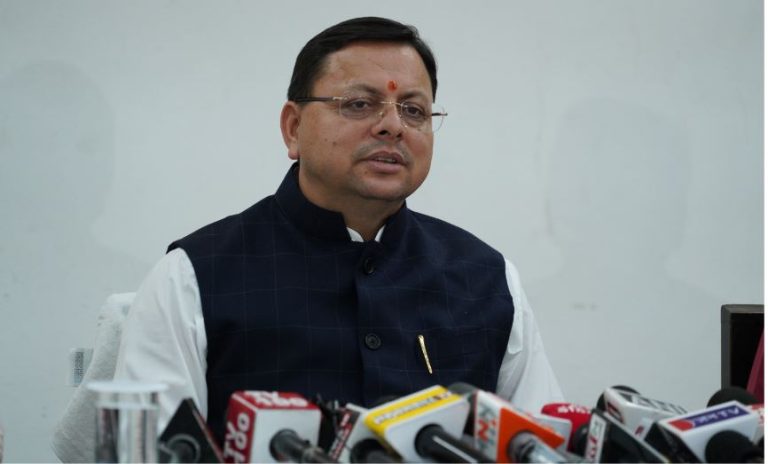 जमरानी बांध परियोजना पर मुख्यमंत्री पुष्कर सिंह धामी ने मीडिया