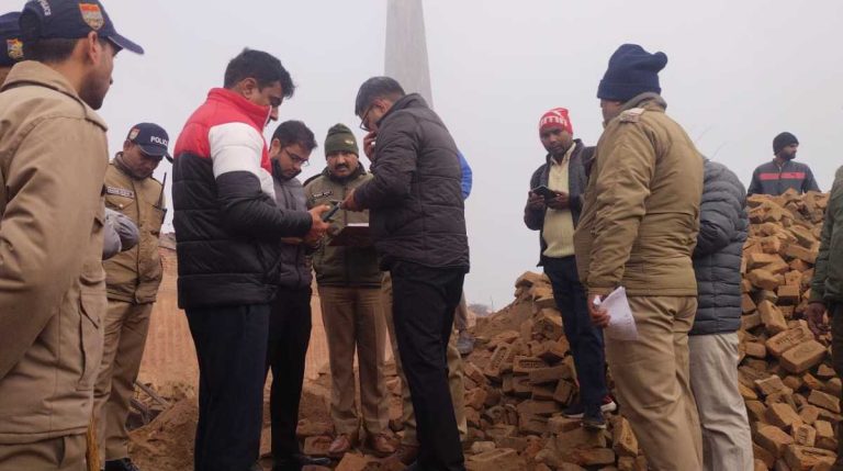 ईंट भट्टे की दीवार गिरने से अब तक 6 लोगों
