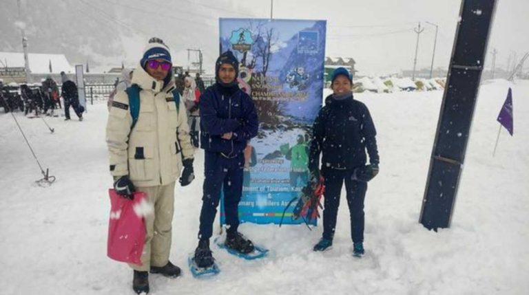 नेशनल स्नो शू प्रतियोगिता में उत्तराखंड की बेटी ने जीता