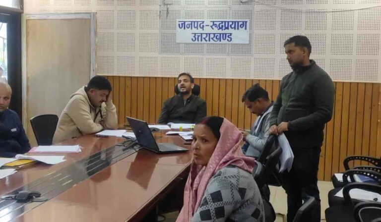 रुद्रप्रयाग में नगर पालिका और नगर पंचायतों के वार्ड आरक्षण