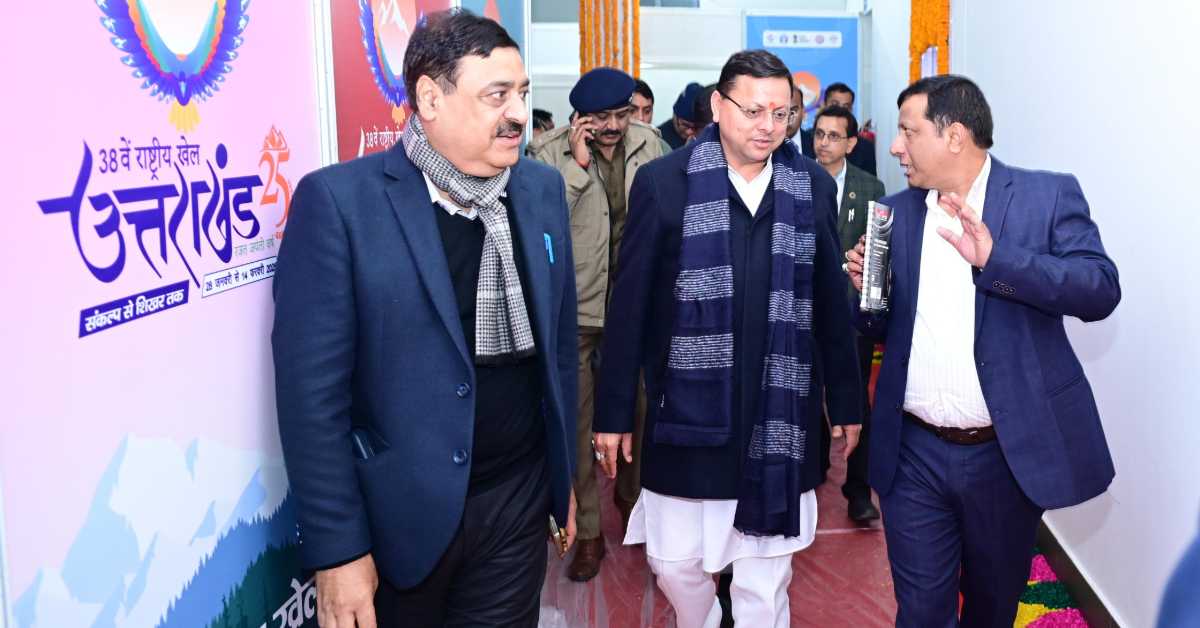 मुख्यमंत्री धामी ने 38वें राष्ट्रीय खेलों की विभिन्न व्यवस्थाओं का