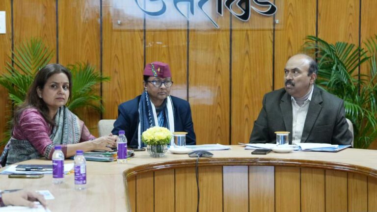 मुख्य सचिव राधा रतूड़ी ने 7वें काॅमन रिव्यू मिशन की