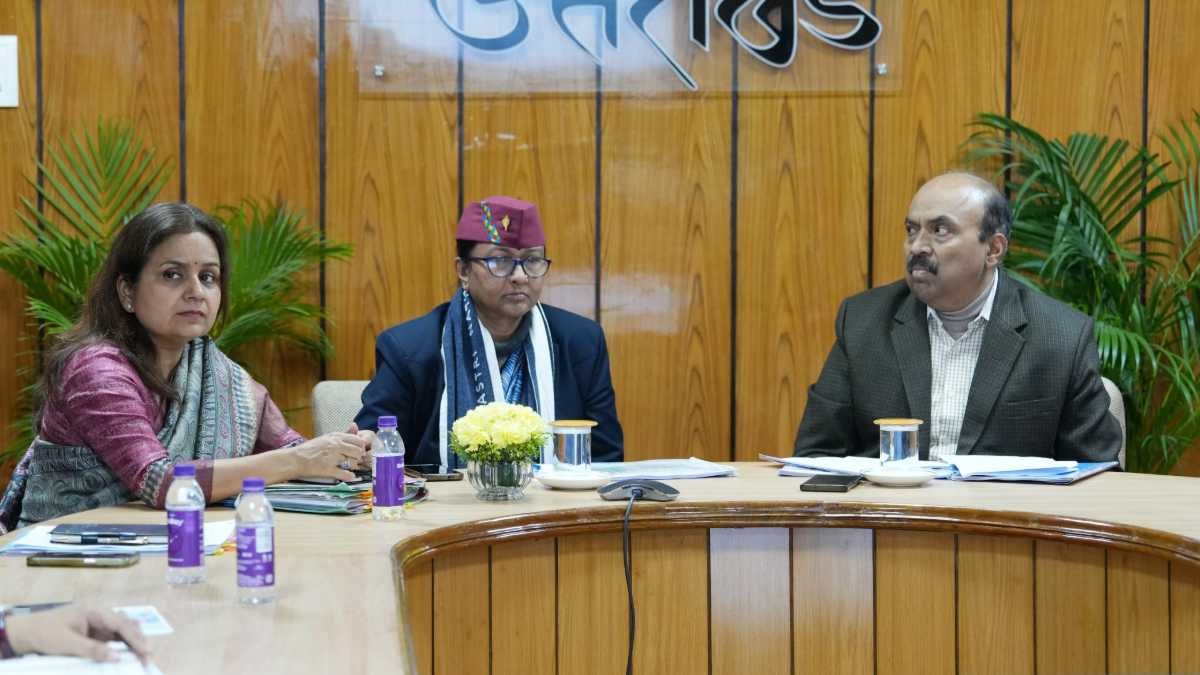 मुख्य सचिव राधा रतूड़ी ने 7वें काॅमन रिव्यू मिशन की