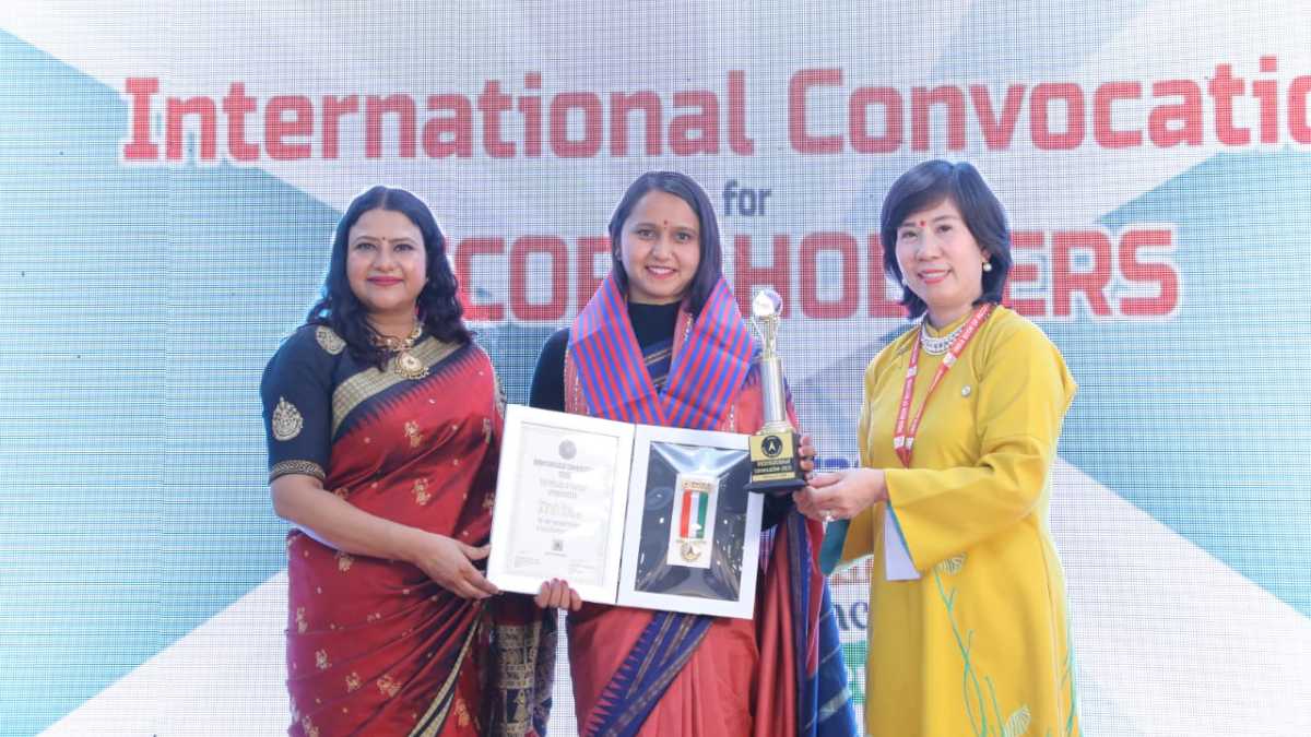 उत्तरकाशी की श्रुति इंडिया व एशिया बुक आफ रिकार्ड से