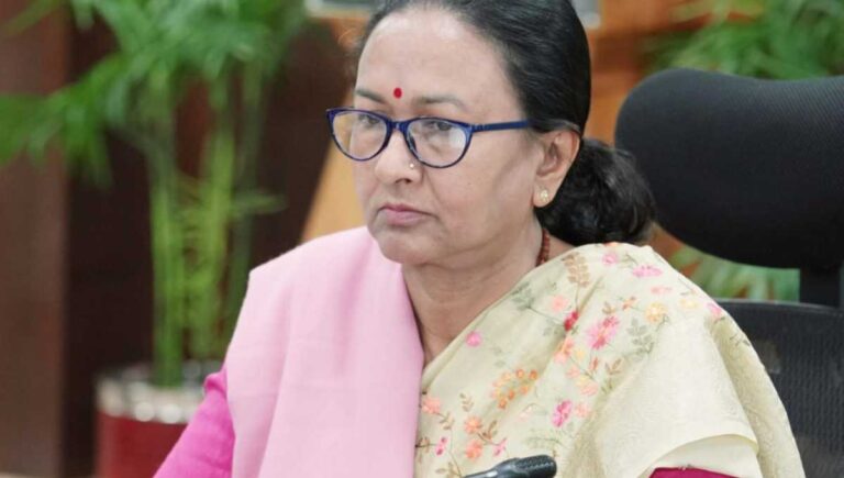 मुख्य सचिव श्रीमती राधा रतूड़ी ने ईएफसी में विभिन्न प्रस्तावों