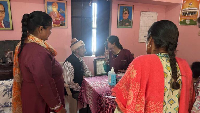 गंगापुर कबड़वाल में चतुर्थ नेत्र चिकित्सा शिविर: स्वास्थ्य सेवा में