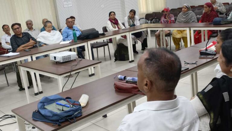 दिव्यांग जनों की उद्यम में हिस्सेदारी विषय पर बातचीत पर