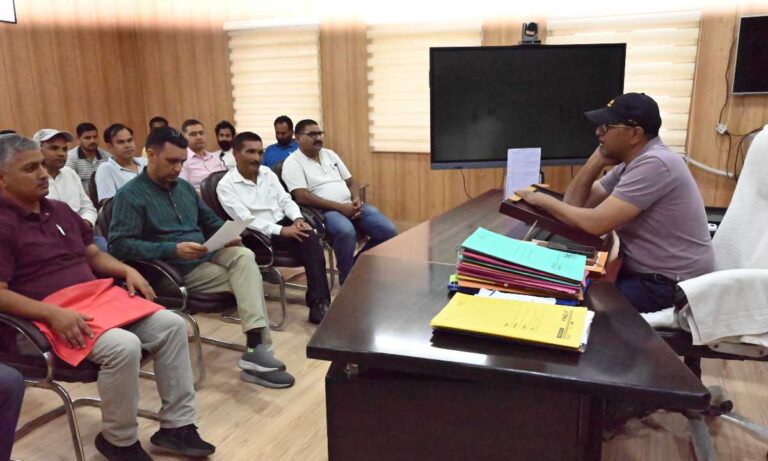 चारधाम यात्रा की तैयारियों एवं यात्रा को सुगम सुरक्षित संचालित
