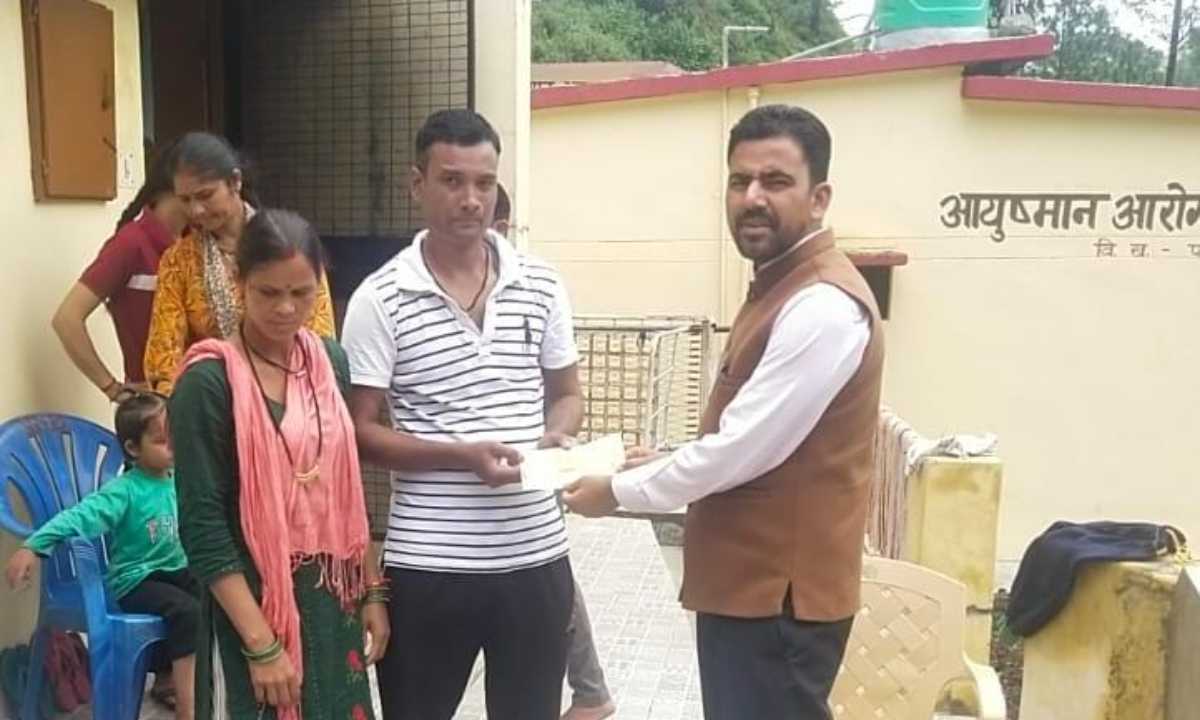 सीएम घोषणा के अनुरूप प्रभावित क्षेत्रों में वितरित किये राहत