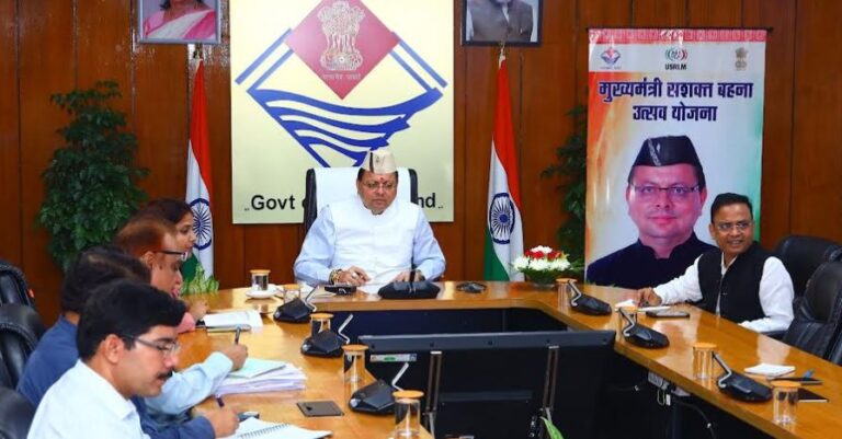 सीएम धामी ने कहा राज्य की महिलाओं को लखपति दीदी