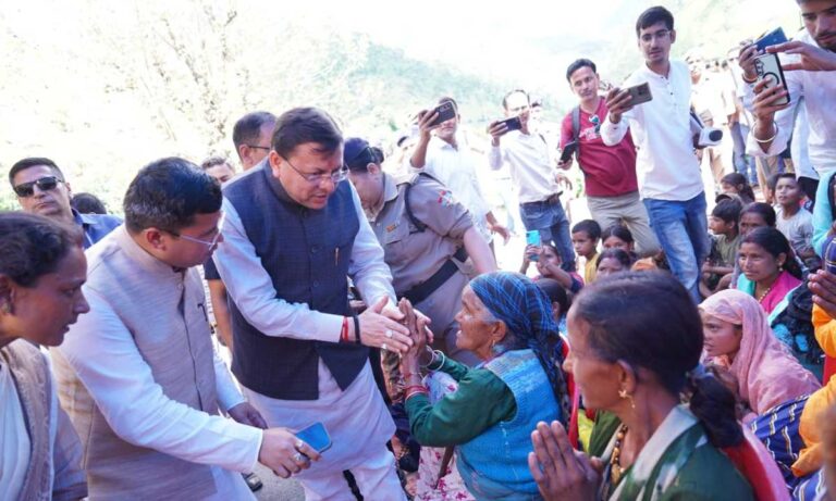 आपदा प्रभावित कनलगढ़ घाटी का दौरा – सरकार पीड़ितों के