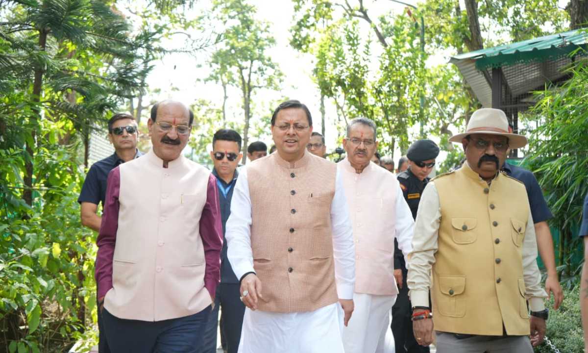 मुख्यमंत्री पुष्कर सिंह धामी ने किया वन्य जीव प्राणी सप्ताह