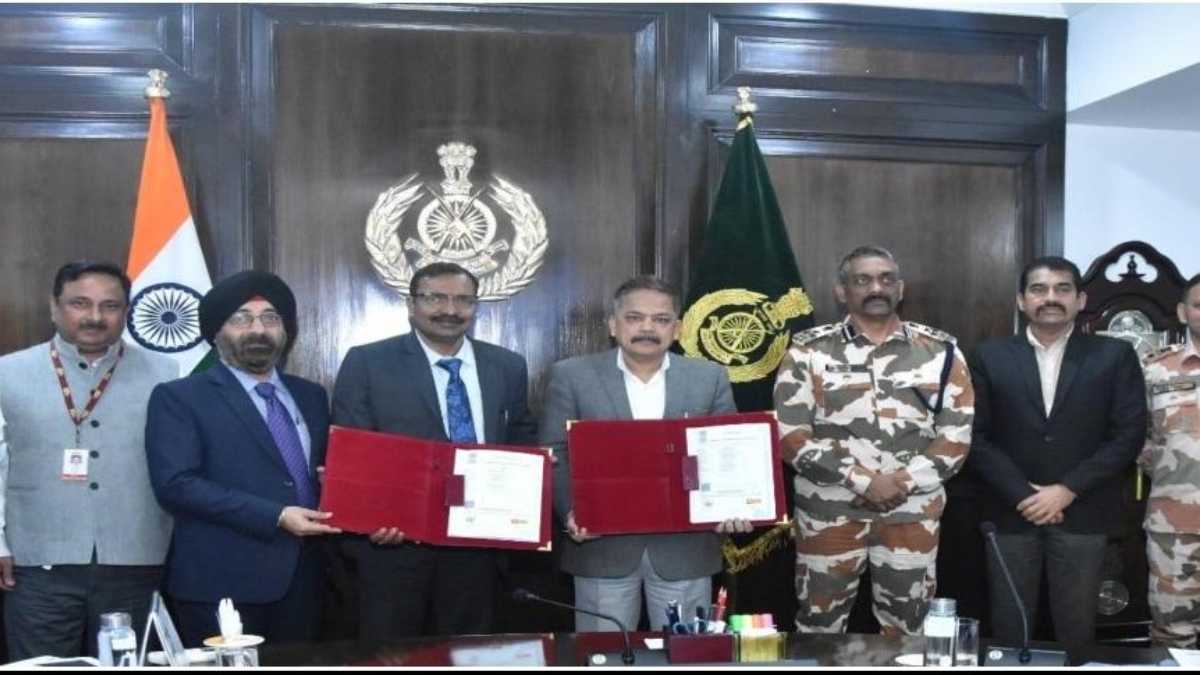 पीएनबी ने इंडो तिब्बत बॉर्डर पुलिस के साथ एमओयू पर