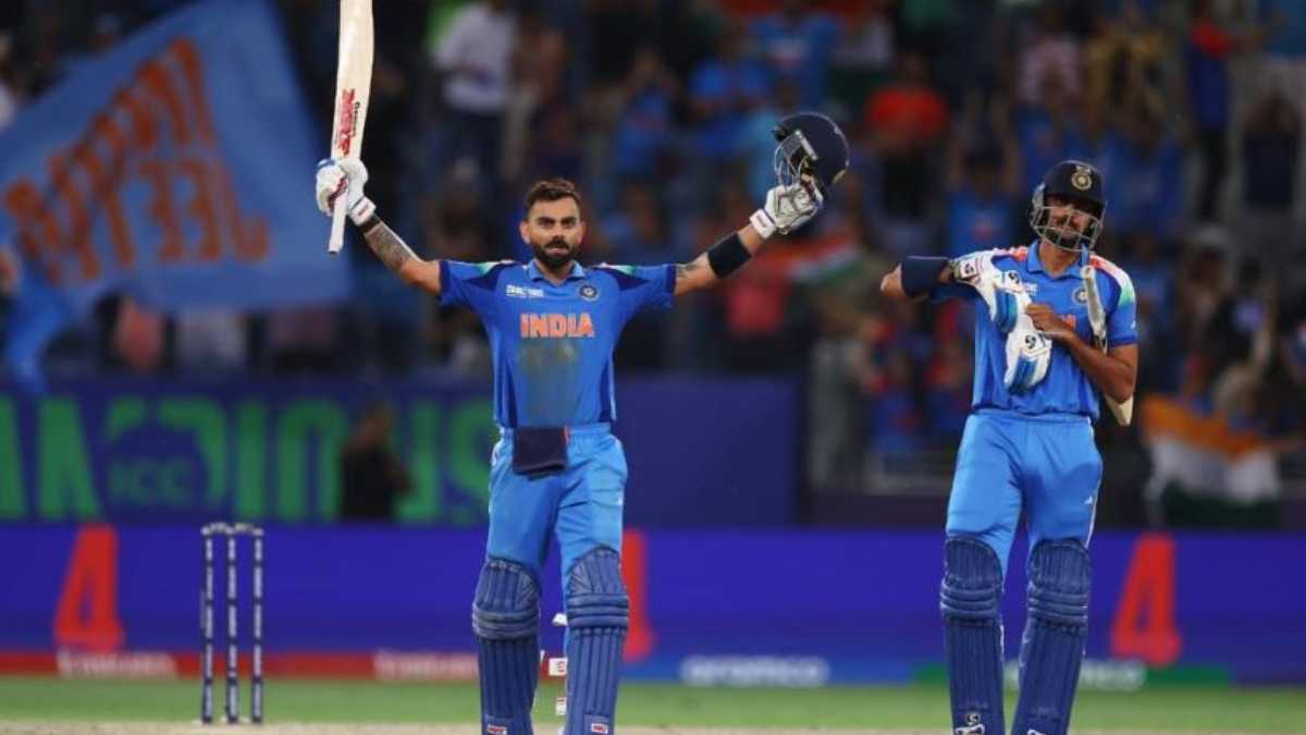 पाकिस्तान को पीटकर भारत सेमीफाइनल में… किंग कोहली ने पड़ोसी
