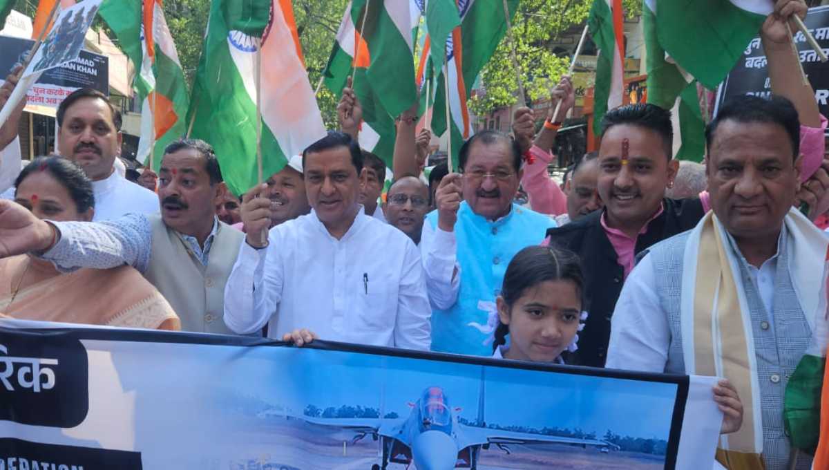 रुद्रप्रयाग: गढ़वाल सांसद के नेतृत्व में संपन्न हुआ तिरंगा शौर्य