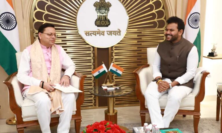 मुख्यमंत्री ने केंद्रीय नागरिक उड्डयन मंत्री से उत्तराखण्ड में हवाई