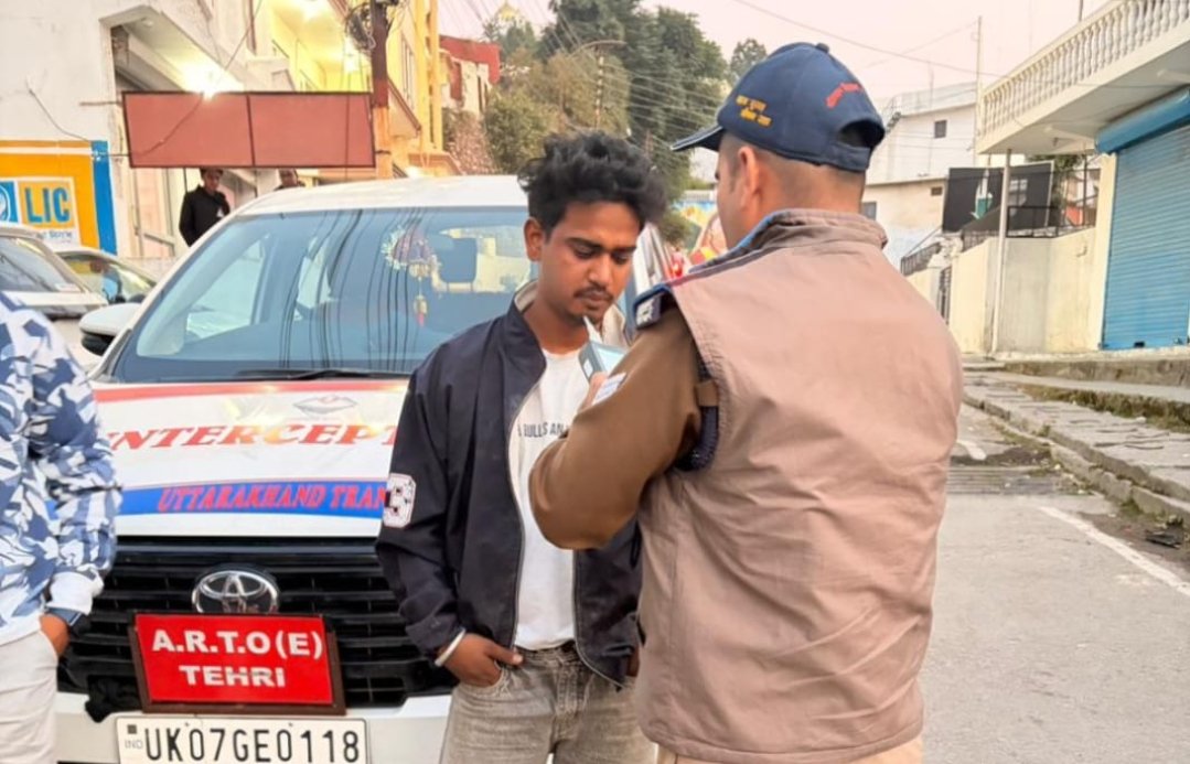 विशेष चैकिंग अभियान के तहत 31 वाहनों के चालान, 03