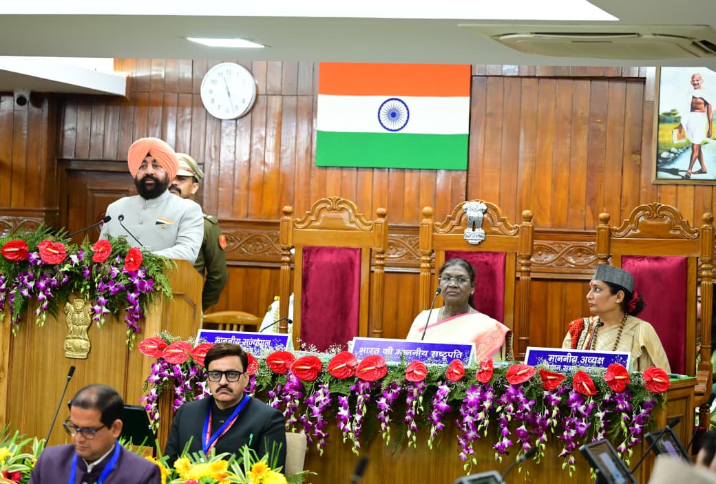 राष्ट्रपति श्रीमती द्रौपदी मुर्मु ने रजतोत्सव के क्रम में विधानसभा