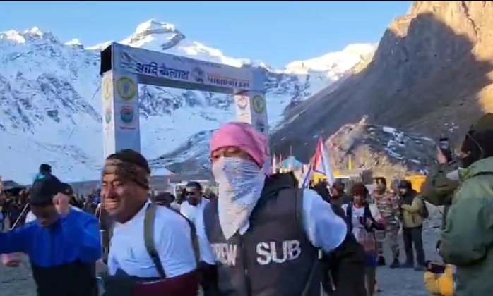 आदि कैलाश में उत्तराखंड की पहली हाई एल्टीट्यूड अल्ट्रा रन