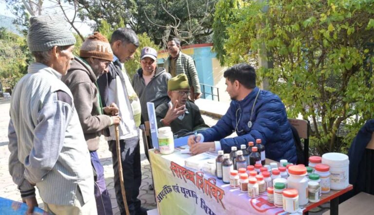 जन-जन की सरकार, जन-जन के द्वार” अभियान के तहत कोठगी