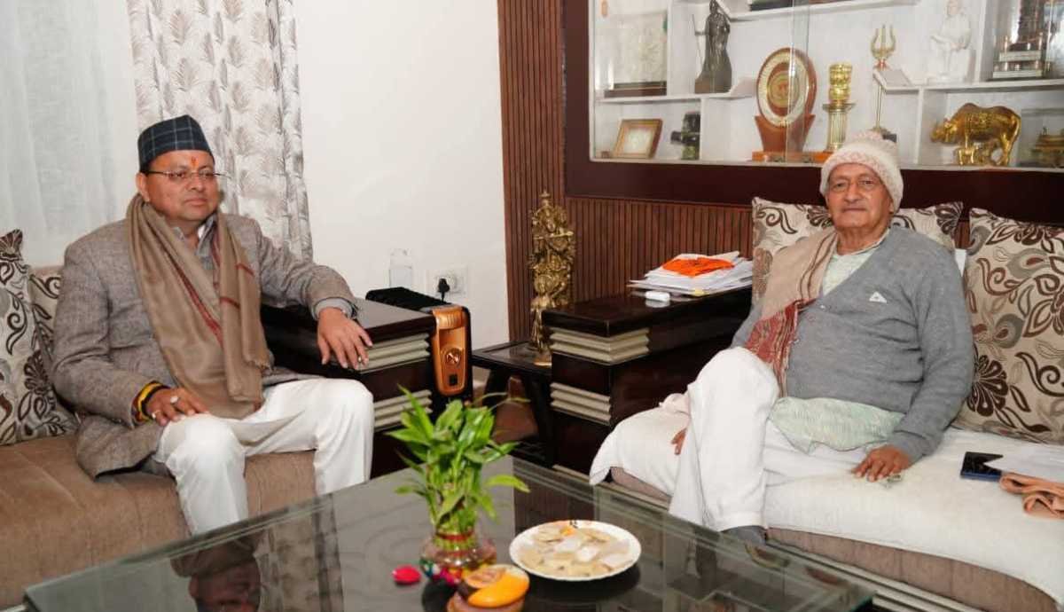 मुख्यमंत्री धामी ने पद्म भूषण सम्मान हेतु चयनित होने पर