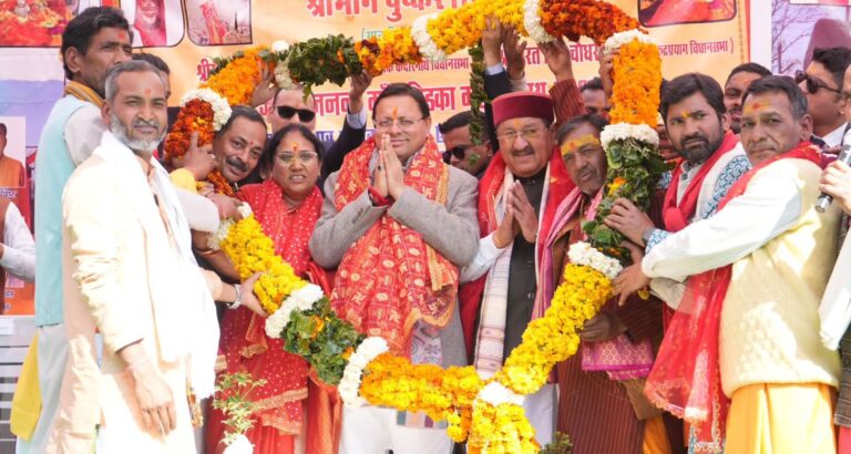 बीरों देवल में महावन्याथ देवरा यात्रा में शामिल हुए मुख्यमंत्री…