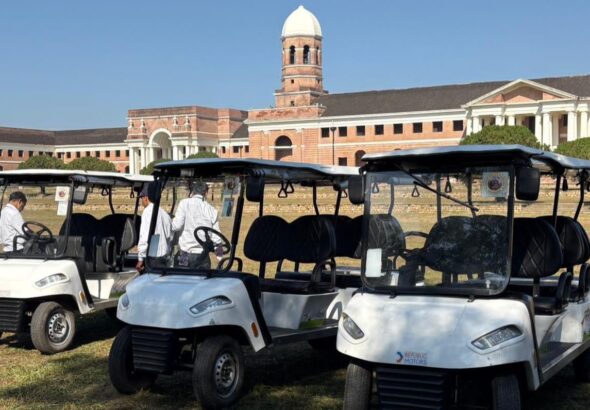 मसूरी में 40 और गोल्फकार्ट चलेंगी, आरईसी फाउंडेशन से 3.36