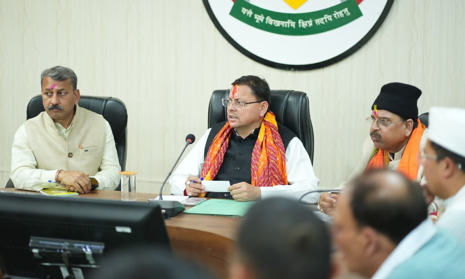 हल्द्वानी में कानून व्यवस्था और विकास कार्यों की मुख्यमंत्री ने