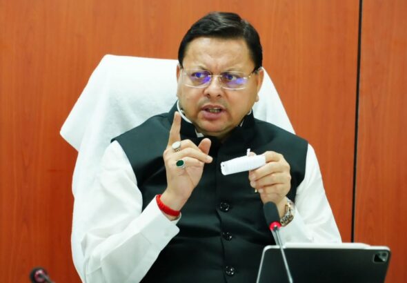 पुष्कर सिंह धामी ने विभिन्न विकास योजनाओं के लिए 102