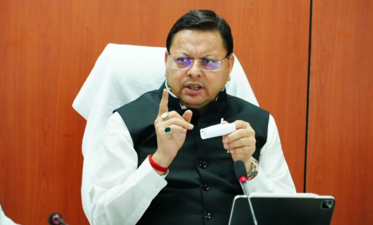 पुष्कर सिंह धामी ने विभिन्न विकास योजनाओं के लिए 102