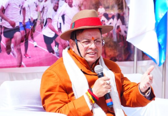 भराड़ीसैंण में मुख्यमंत्री का अग्निवीर कैडेट्स से संवाद, भविष्य की