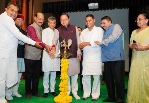 जुगमन्दर हॉल के नवीनीकरण का मुख्यमंत्री धामी ने किया लोकार्पण…