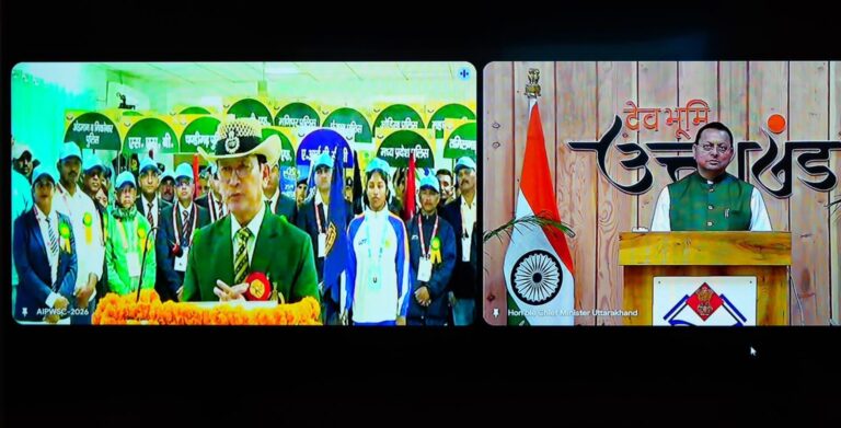 मुख्यमंत्री ने 25वीं ऑल इंडिया पुलिस वाटर स्पोर्ट्स क्लस्टर चैंपियनशिप