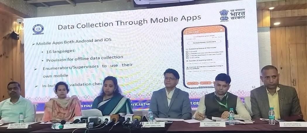उत्तराखंड में 10 अप्रैल से जनगणना की शुरुआत राज्यपाल गुरमीत
