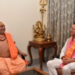 हरिद्वार में मुख्यमंत्री धामी ने लिया आशीर्वाद, प्रदेश की खुशहाली