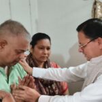 मुख्यमंत्री धामी ने हरिपुर कलां में मनोज जखमोला के आवास