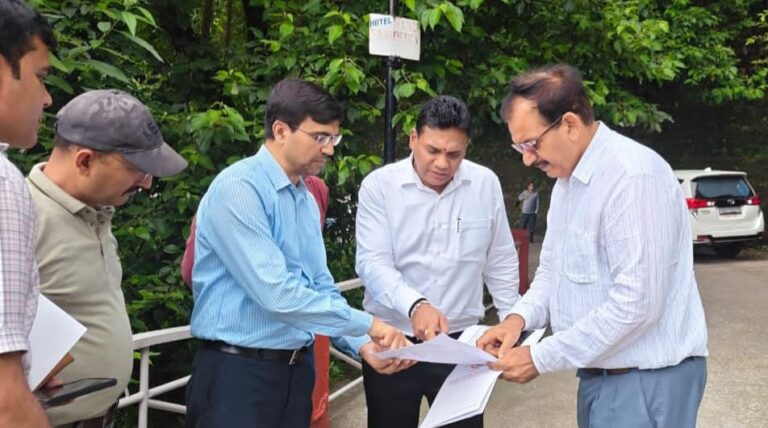 मसूरी रोपवे परियोजना ने पकड़ी रफ्तार, सचिव आवास ने किया