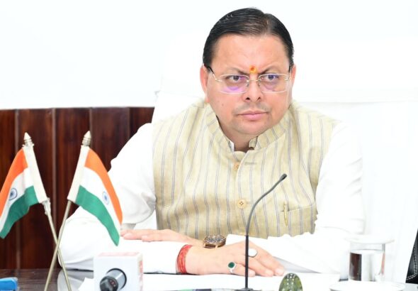 मुख्यमंत्री धामी ने 24 करोड़ रुपये की विकास योजनाओं को
