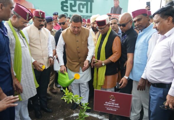हरेला प्रकृति संरक्षण और सांस्कृतिक विरासत का जनआंदोलन : धामी
