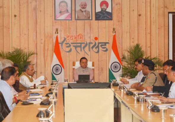 मानसून पर सीएम धामी सख्त, बोले- आपदा प्रबंधन में लापरवाही