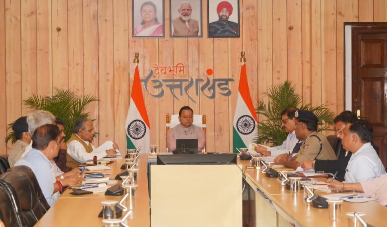 मानसून पर सीएम धामी सख्त, बोले- आपदा प्रबंधन में लापरवाही