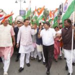 हर घर तिरंगा यात्रा में शामिल हुए सीएम धामी, बोले-