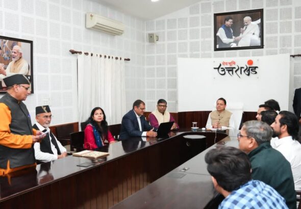 लोकभाषाओं को एआई से जोड़ने की पहल, मुख्यमंत्री ने वॉइस