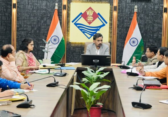 राष्ट्रपति के प्रस्तावित दौरे को लेकर तैयारियों की समीक्षा, डीएम